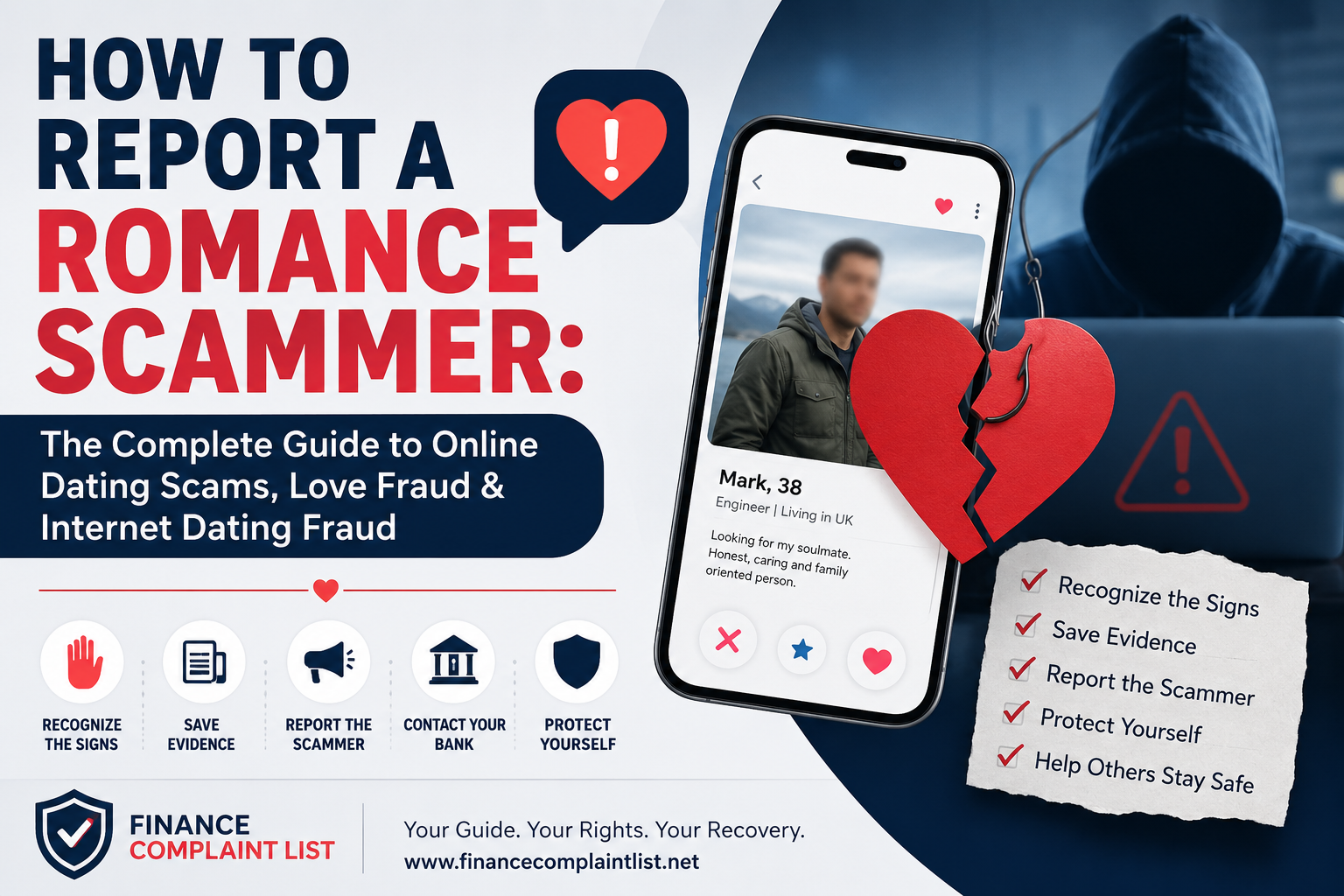 How to Report a Romance Scammer